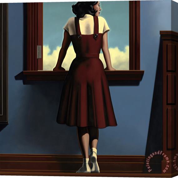 R. Kenton Nelson At a Glance Stretched Canvas Print / Canvas Art
