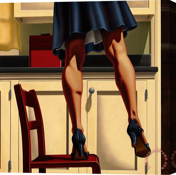 R. Kenton Nelson Five Again Stretched Canvas Painting / Canvas Art