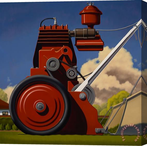 R. Kenton Nelson For Industry's Sake, 2020 Stretched Canvas Painting / Canvas Art