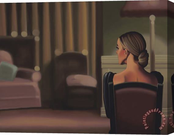 R. Kenton Nelson Late, 2023 Stretched Canvas Print / Canvas Art