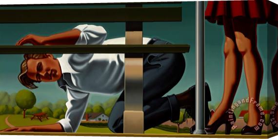 R. Kenton Nelson Lost Stretched Canvas Print / Canvas Art