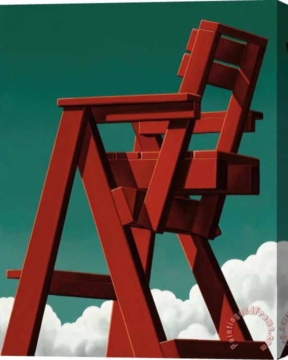 R. Kenton Nelson Sky Chair, 2022 Stretched Canvas Print / Canvas Art