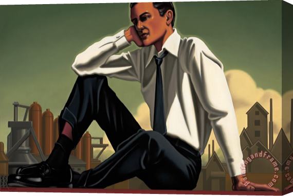 R. Kenton Nelson Strike Stretched Canvas Painting / Canvas Art