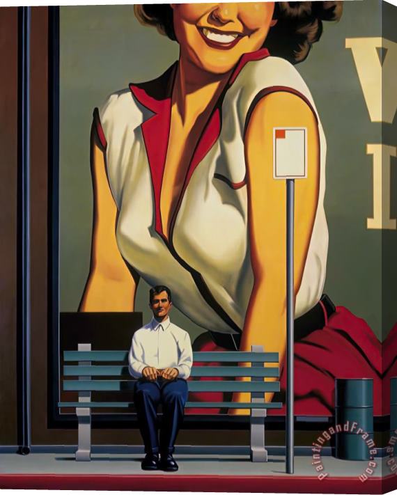 R. Kenton Nelson Why Not, 2005 Stretched Canvas Painting / Canvas Art