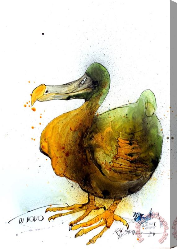 Ralph Steadman Dodo, 2011 Stretched Canvas Painting / Canvas Art