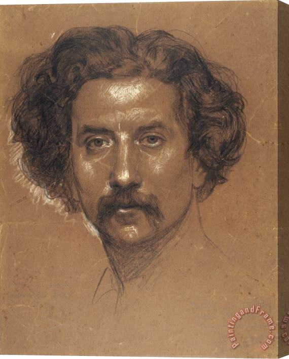 Ramon Marti Alsina Self Portrait Stretched Canvas Print / Canvas Art