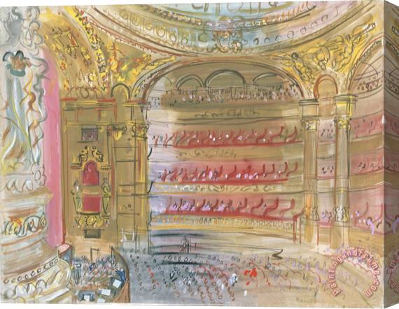 Raoul Dufy The Opera, Paris Stretched Canvas Print / Canvas Art