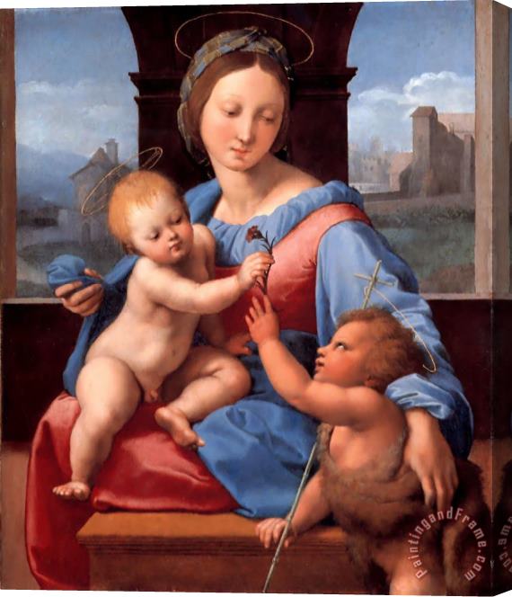 Raphael The Garvagh Madonna Stretched Canvas Print / Canvas Art