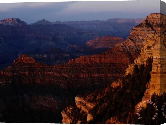 Raymond Gehman Scenic View of The Canyon Stretched Canvas Print / Canvas Art