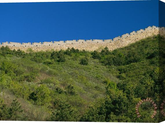 Raymond Gehman The Great Wall Jin Shanling Near Beijing Stretched Canvas Print / Canvas Art