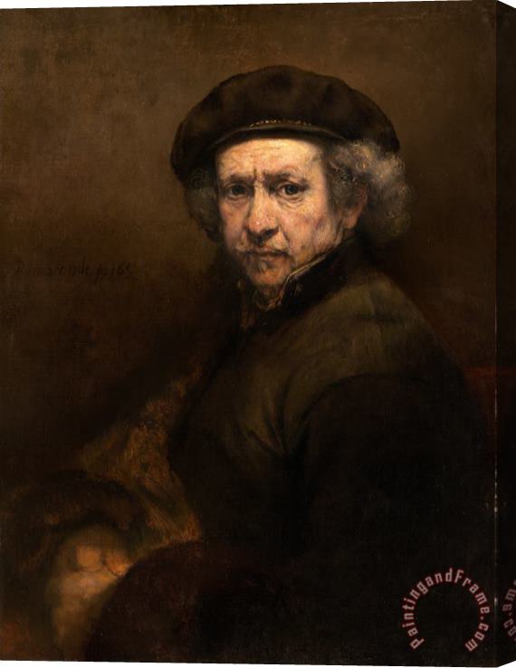 Rembrandt Harmensz van Rijn Self Portrait 2 Stretched Canvas Painting / Canvas Art