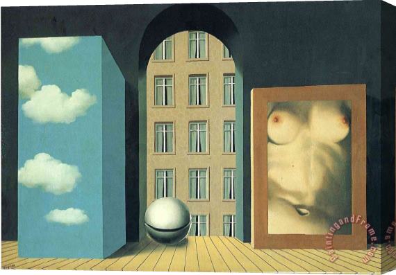 rene magritte Act of Violence 1932 Stretched Canvas Painting / Canvas Art