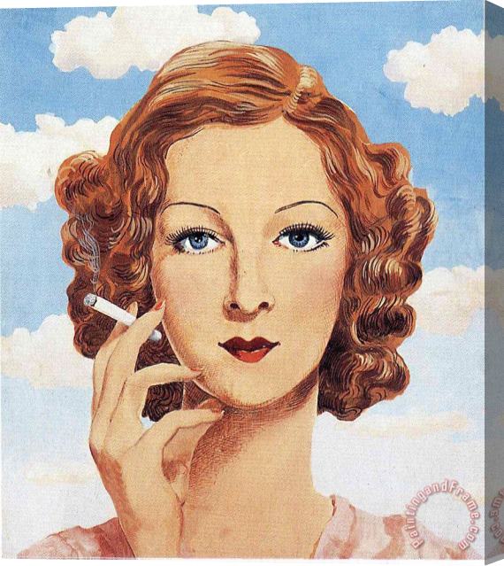 rene magritte Georgette Magritte 1934 Stretched Canvas Painting / Canvas Art