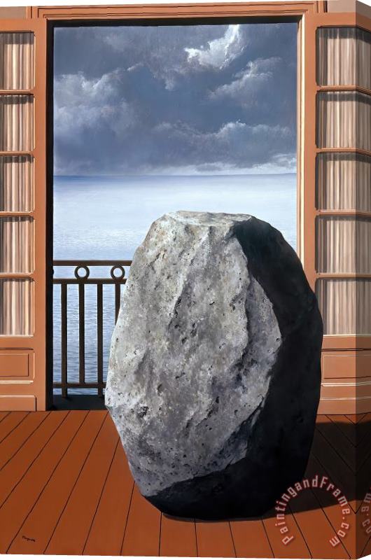 rene magritte Invisible World 1954 Stretched Canvas Painting / Canvas Art
