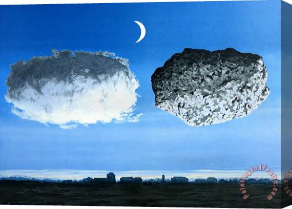 rene magritte La Bataille De L'argonne (the Battle of The Argonne), 2004 Stretched Canvas Painting / Canvas Art