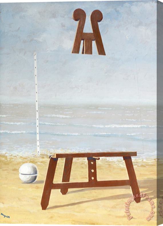 rene magritte La Belle Captive Stretched Canvas Painting / Canvas Art