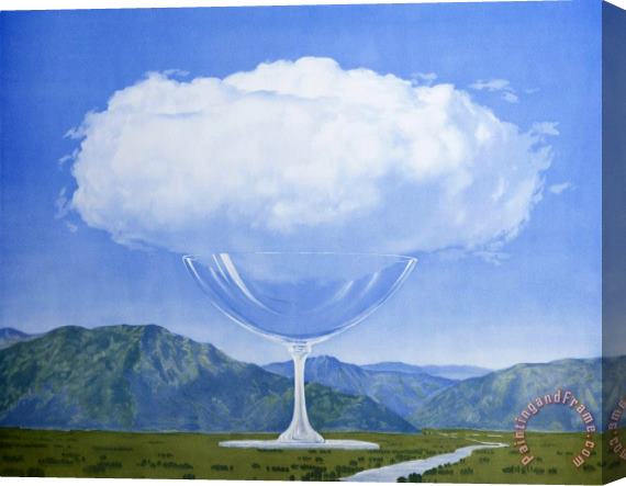 rene magritte La Corde Sensible, 1979 Stretched Canvas Print / Canvas Art