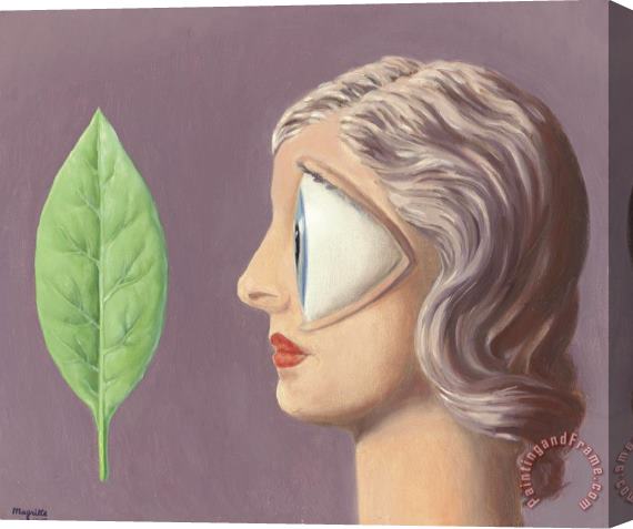 rene magritte La Femme Du Macon, 1958 Stretched Canvas Print / Canvas Art