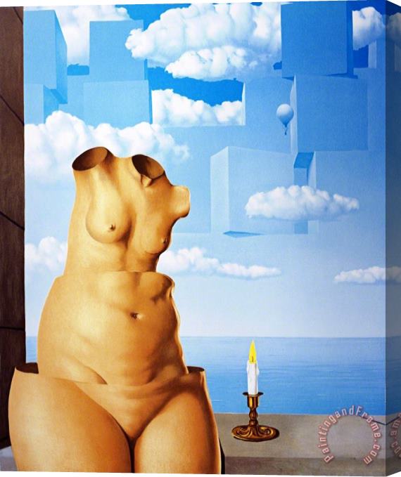 rene magritte La Folie Des Grandeurs II (megalomania), 2004 Stretched Canvas Painting / Canvas Art