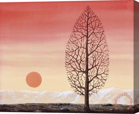 rene magritte La Recherche De L'absolu (the Search for The Absolute), 1960 Stretched Canvas Painting / Canvas Art