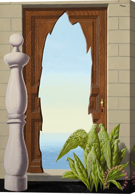 rene magritte Le Grand Matin Stretched Canvas Painting / Canvas Art