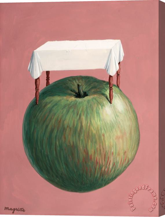 rene magritte Les Belles Realites Stretched Canvas Print / Canvas Art