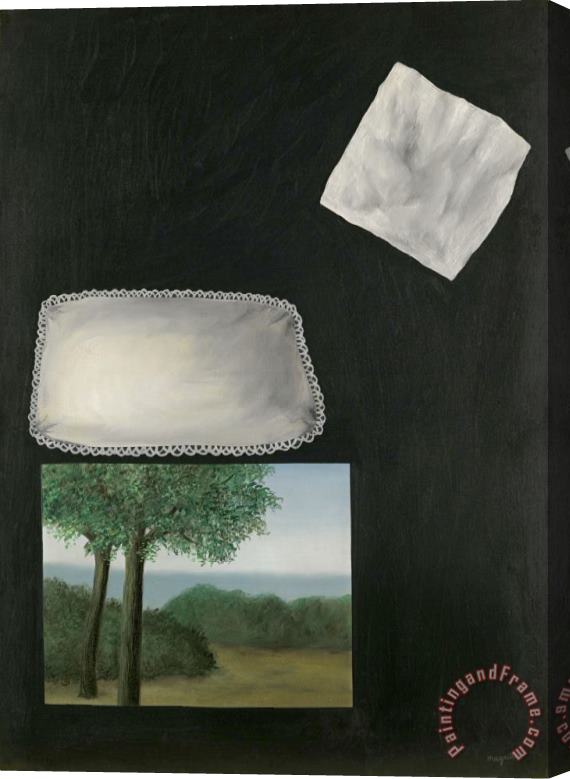 rene magritte Les Fenetres De L'aube Stretched Canvas Painting / Canvas Art