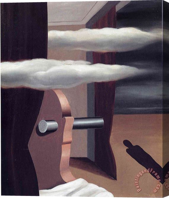 rene magritte The Catapult of Desert 1926 Stretched Canvas Painting / Canvas Art