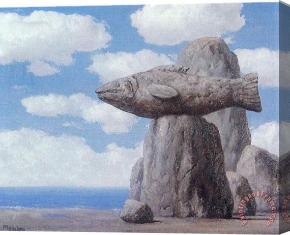rene magritte The Connivance 1965 Stretched Canvas Print / Canvas Art