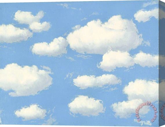rene magritte The Curse, C. 1963 Stretched Canvas Print / Canvas Art