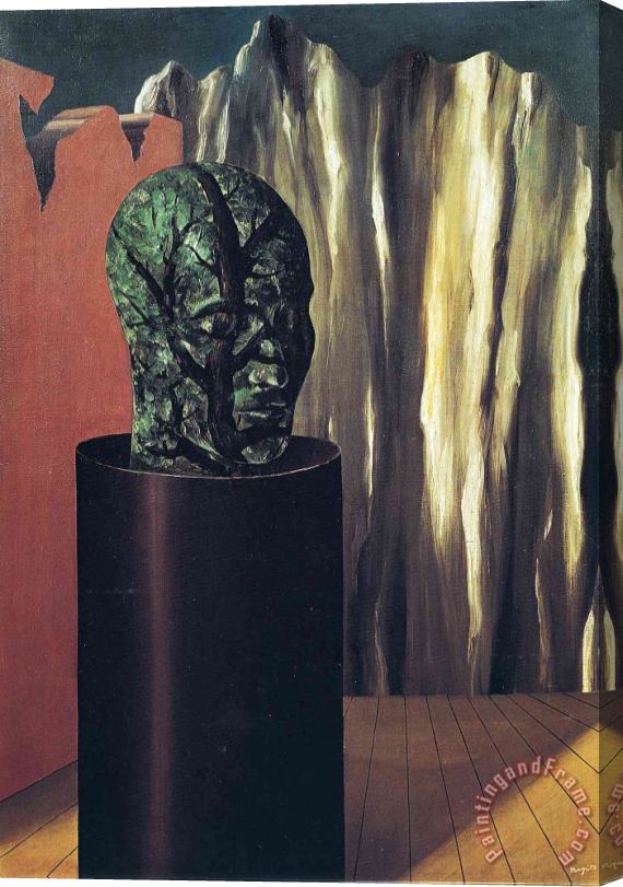 rene magritte The Forest 1927 Stretched Canvas Print / Canvas Art