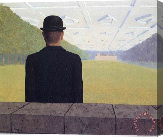 rene magritte The Great Century 1954 Stretched Canvas Print / Canvas Art