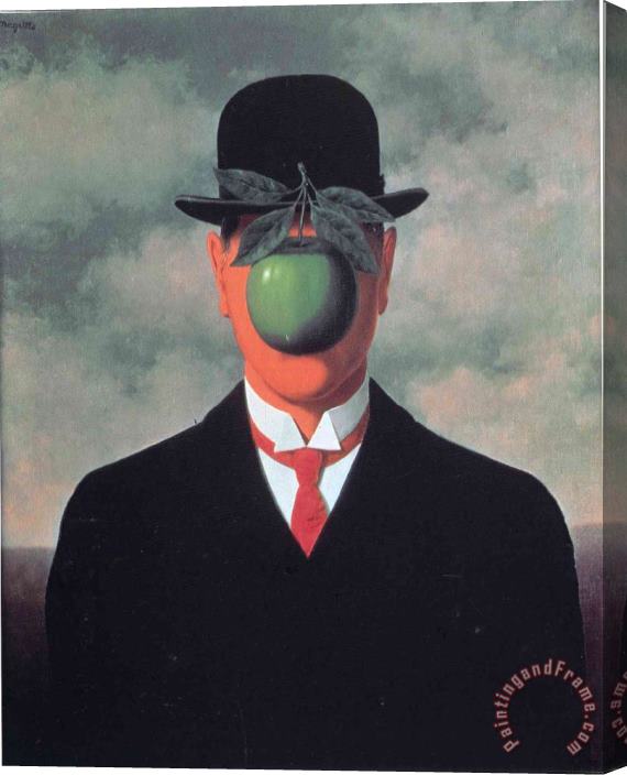 rene magritte The Great War 1964 Stretched Canvas Print / Canvas Art