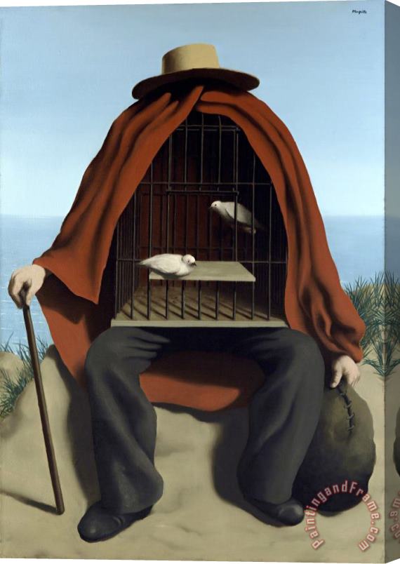 rene magritte The Healer (le Therapeute), 1937 Stretched Canvas Print / Canvas Art