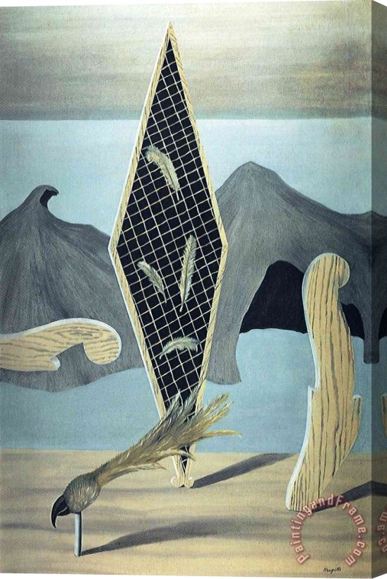 rene magritte Wreackage of The Shadow 1926 Stretched Canvas Painting / Canvas Art