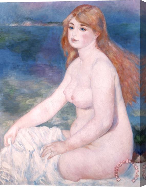 Renoir Blonde Bather II Stretched Canvas Print / Canvas Art