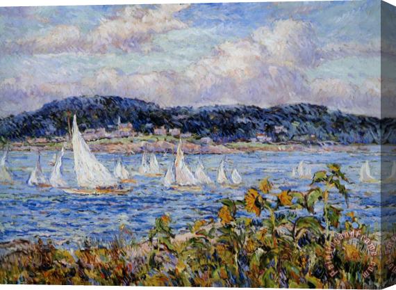 Reynolds Beal Sandy Bay Cape Ann Massachusetts Stretched Canvas Painting / Canvas Art