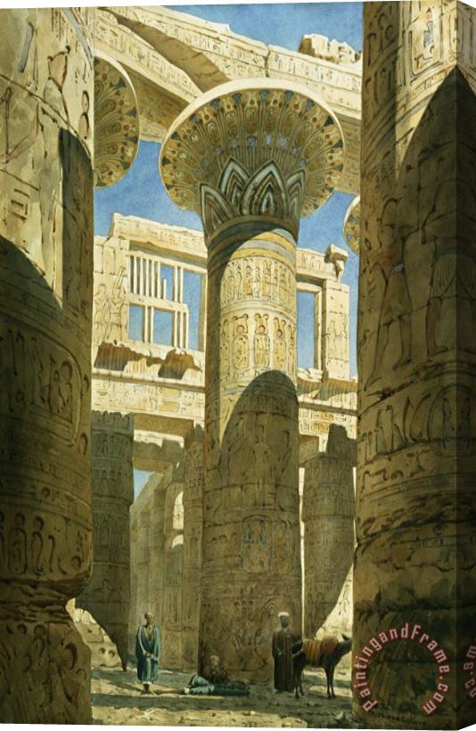 Richard Phene Spiers Karnak Stretched Canvas Painting / Canvas Art