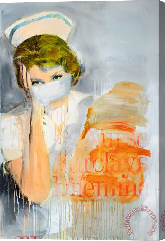 Richard Prince Nurse Barclay's Dilemma, 2002 Stretched Canvas Print / Canvas Art