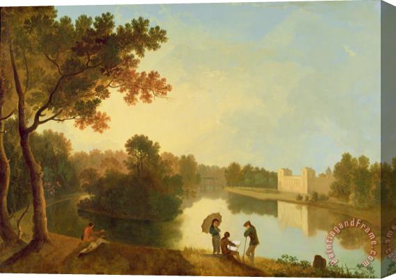 Richard Wilson Wilton House from the South-east Stretched Canvas Print / Canvas Art