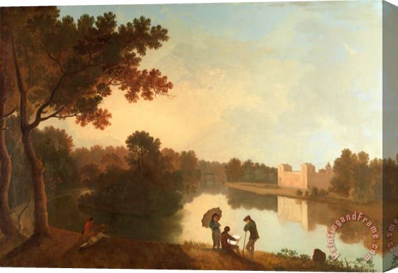 Richard Wilson Wilton House From The Southeast Stretched Canvas Painting / Canvas Art