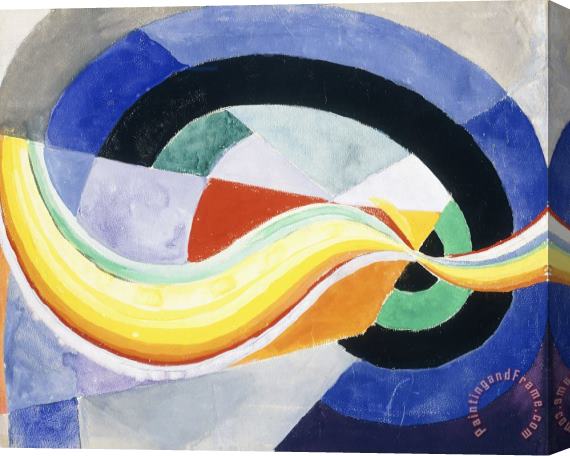 Robert Delaunay Propeller Stretched Canvas Painting / Canvas Art