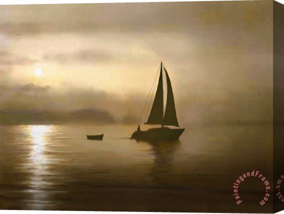 Robert Foster Brass Sail Stretched Canvas Print / Canvas Art