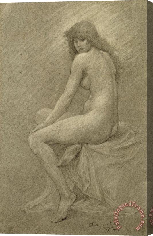 Robert Fowler Study For Lilith Stretched Canvas Painting / Canvas Art