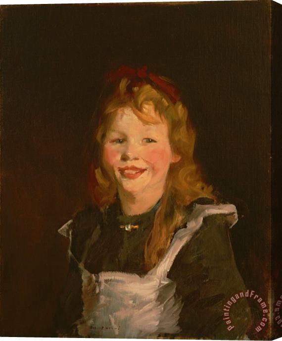 Robert Henri Dutch Girl Stretched Canvas Print / Canvas Art