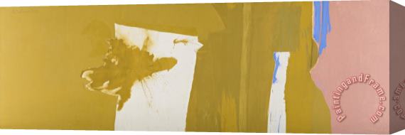 Robert Motherwell The Golden Fleece Stretched Canvas Painting / Canvas Art