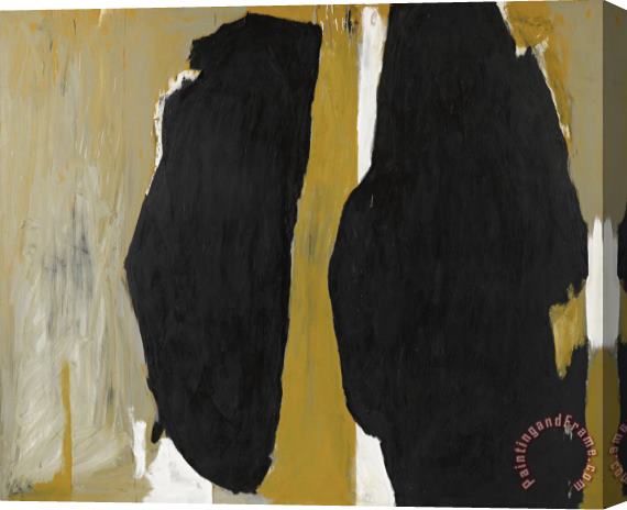 Robert Motherwell Two Figures Stretched Canvas Print / Canvas Art