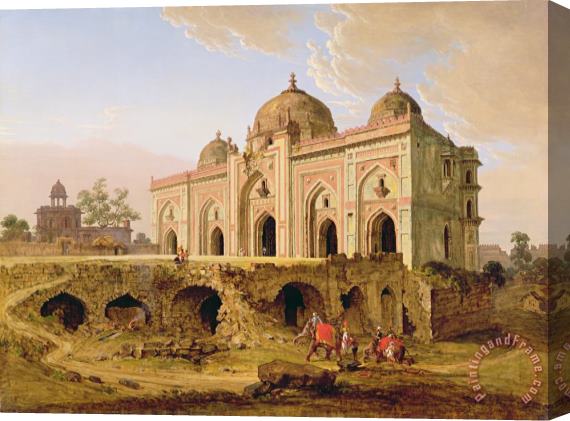 Robert Smith Qal' A-l-Kuhna Masjid - Purana Qila Stretched Canvas Painting / Canvas Art