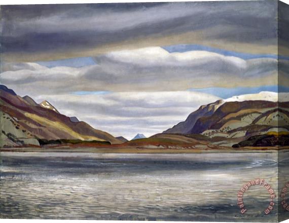 Rockwell Kent Azopardo River Stretched Canvas Painting / Canvas Art