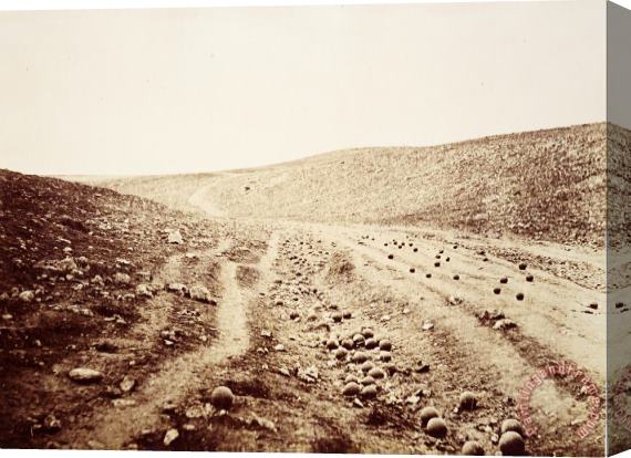 Roger Fenton  The Valley of The Shadow of Death Stretched Canvas Print / Canvas Art